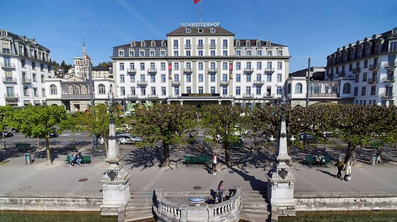 <b>Hotel Schweizerhof Luzern Exterior</b>. Images powered by <a href="https://iceportal.shijigroup.com/" title="IcePortal" target="_blank">IcePortal</a>.