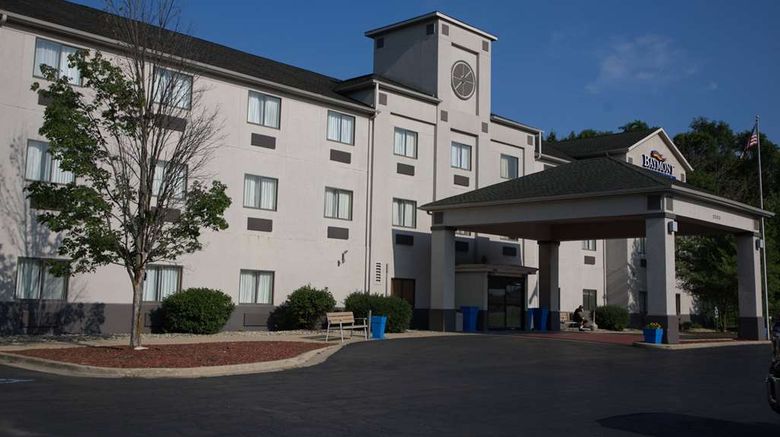 <b>Baymont Inn & Suites Portage Exterior</b>. Images powered by <a href="https://iceportal.shijigroup.com/" title="IcePortal" target="_blank">IcePortal</a>.