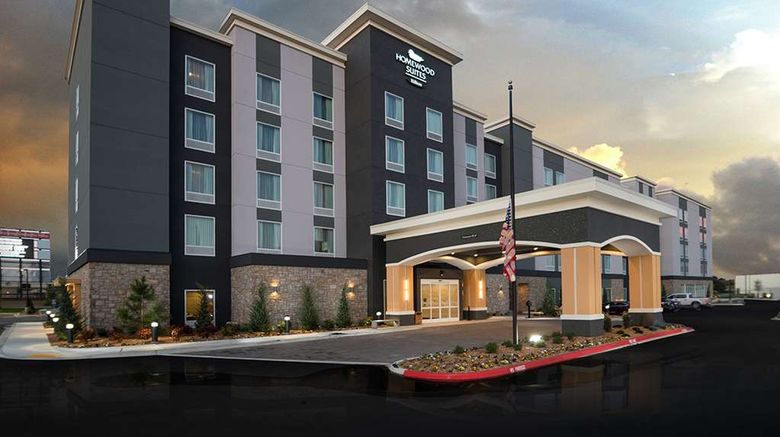 <b>Homewood Suites Tulsa Catoosa Exterior</b>. Images powered by <a href="https://iceportal.shijigroup.com/" title="IcePortal" target="_blank">IcePortal</a>.