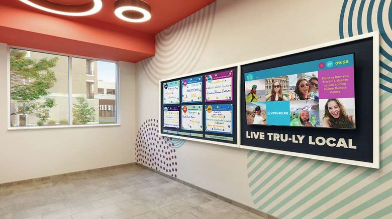 <b>Tru by Hilton Charlotte Ayrsley Lobby</b>. Images powered by <a href="https://iceportal.shijigroup.com/" title="IcePortal" target="_blank">IcePortal</a>.