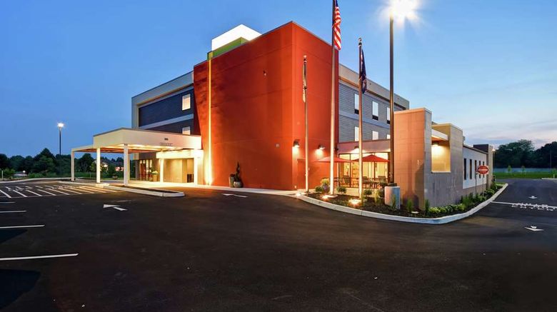 <b>Home2 Suites Mechanicsburg Exterior</b>. Images powered by <a href="https://iceportal.shijigroup.com/" title="IcePortal" target="_blank">IcePortal</a>.