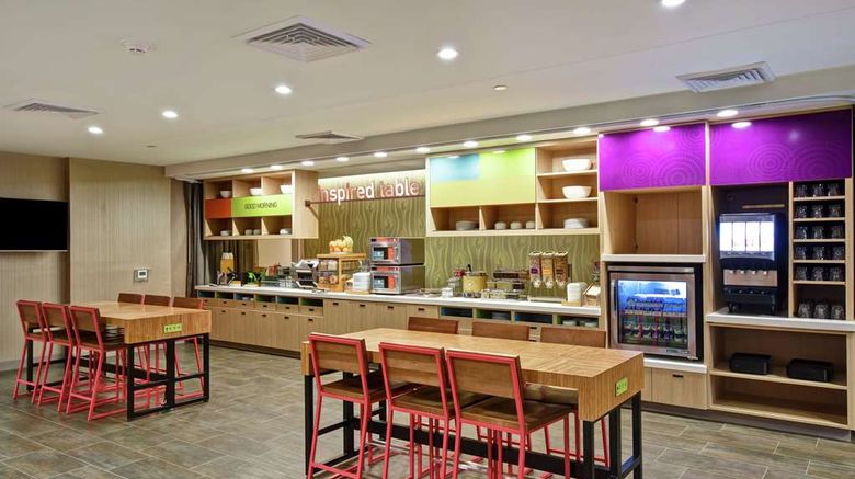 <b>Home2 Suites Mechanicsburg Restaurant</b>. Images powered by <a href="https://iceportal.shijigroup.com/" title="IcePortal" target="_blank">IcePortal</a>.