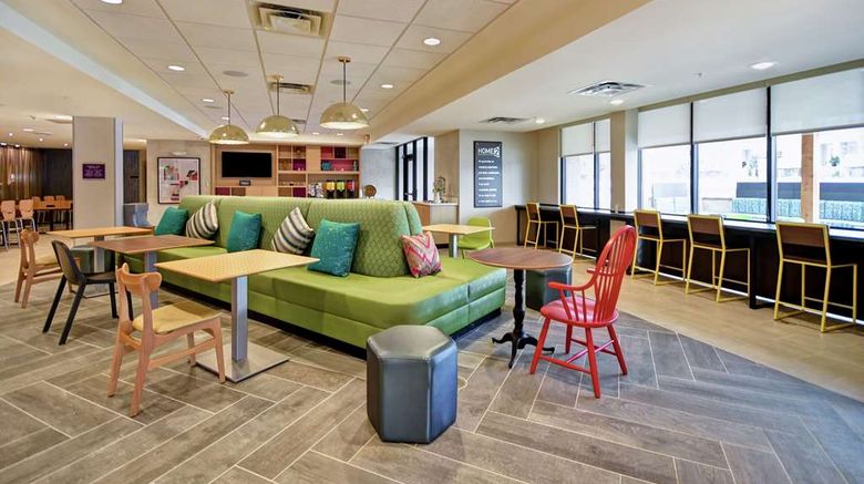 <b>Home2 Suites Eagan Minneapolis Lobby</b>. Images powered by <a href="https://iceportal.shijigroup.com/" title="IcePortal" target="_blank">IcePortal</a>.