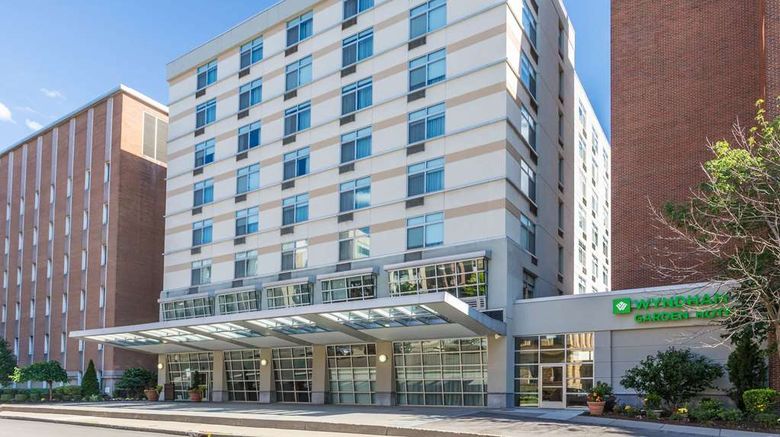 <b>Wyndham Garden Buffalo Downtown Exterior</b>. Images powered by <a href="https://iceportal.shijigroup.com/" title="IcePortal" target="_blank">IcePortal</a>.