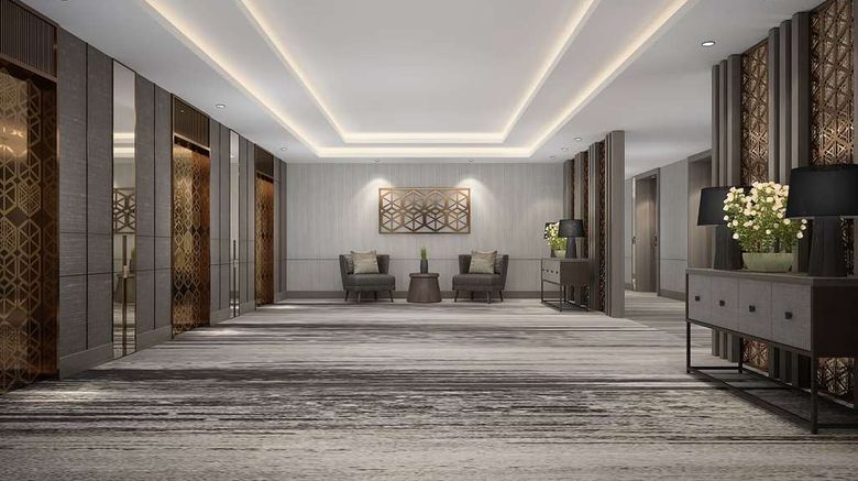 <b>Wyndham Opi Hotel Palembang Lobby</b>. Images powered by <a href="https://iceportal.shijigroup.com/" title="IcePortal" target="_blank">IcePortal</a>.