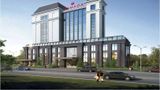 <b>Ramada by Wyndham Leshan Exterior</b>. Images powered by <a href="https://iceportal.shijigroup.com/" title="IcePortal" target="_blank">IcePortal</a>.