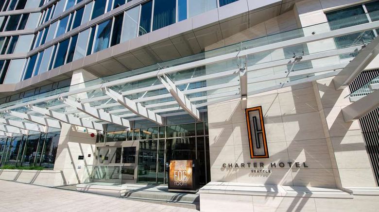<b>Charter Hotel Seattle, Curio Collection Exterior</b>. Images powered by <a href="https://iceportal.shijigroup.com/" title="IcePortal" target="_blank">IcePortal</a>.