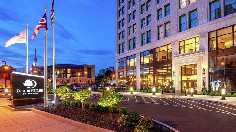 DoubleTree by Hilton Downtown Exterior. Images powered by <a href="https://iceportal.shijigroup.com" target="_blank" rel="noopener">Ice Portal</a>.