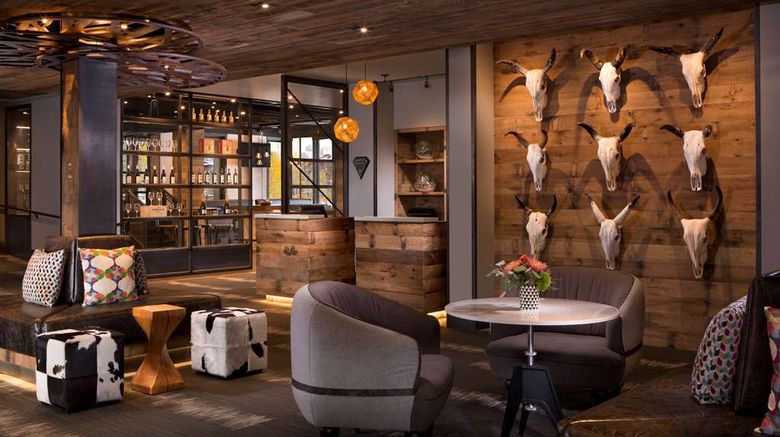 <b>Hotel Terra Jackson Hole Lobby</b>. Images powered by <a href="https://iceportal.shijigroup.com/" title="IcePortal" target="_blank">IcePortal</a>.