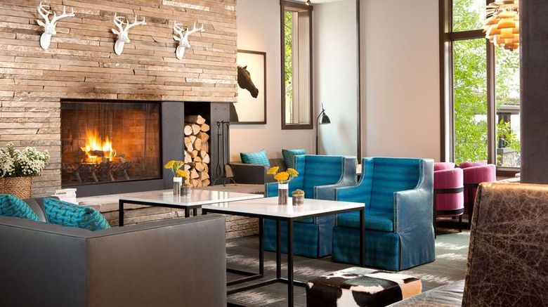 <b>Hotel Terra Jackson Hole Lobby</b>. Images powered by <a href="https://iceportal.shijigroup.com/" title="IcePortal" target="_blank">IcePortal</a>.