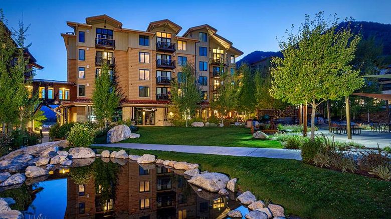 <b>Hotel Terra Jackson Hole Exterior</b>. Images powered by <a href="https://iceportal.shijigroup.com/" title="IcePortal" target="_blank">IcePortal</a>.