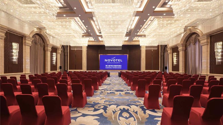 <b>Novotel Haikou Xinbudao Meeting</b>. Images powered by <a href="https://iceportal.shijigroup.com/" title="IcePortal" target="_blank">IcePortal</a>.