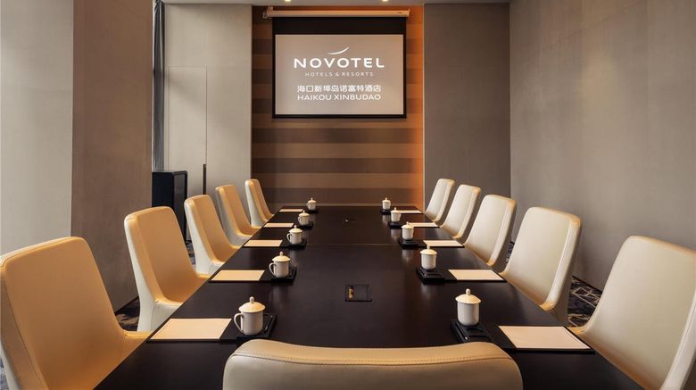 <b>Novotel Haikou Xinbudao Meeting</b>. Images powered by <a href="https://iceportal.shijigroup.com/" title="IcePortal" target="_blank">IcePortal</a>.