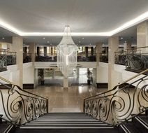 The Victoria Hotel Melbourne Lobby