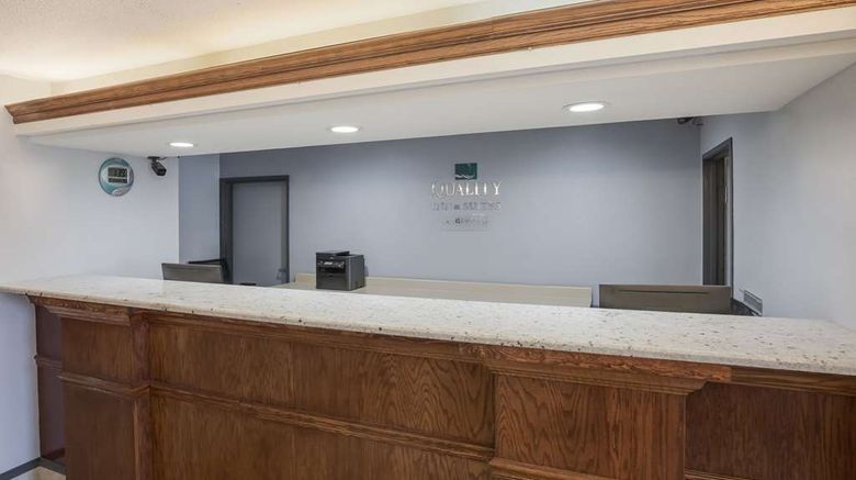 <b>Quality Inn & Suites Clayton Lobby</b>. Images powered by <a href="https://iceportal.shijigroup.com/" title="IcePortal" target="_blank">IcePortal</a>.