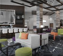 Hilton Garden Inn Charlotte Waverly Lobby