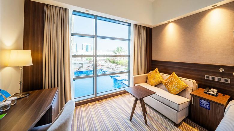 <b>Hampton by Hilton Dubai Airport Room</b>. Images powered by <a href="https://iceportal.shijigroup.com/" title="IcePortal" target="_blank">IcePortal</a>.