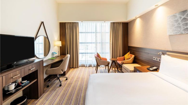 <b>Hampton by Hilton Dubai Airport Room</b>. Images powered by <a href="https://iceportal.shijigroup.com/" title="IcePortal" target="_blank">IcePortal</a>.