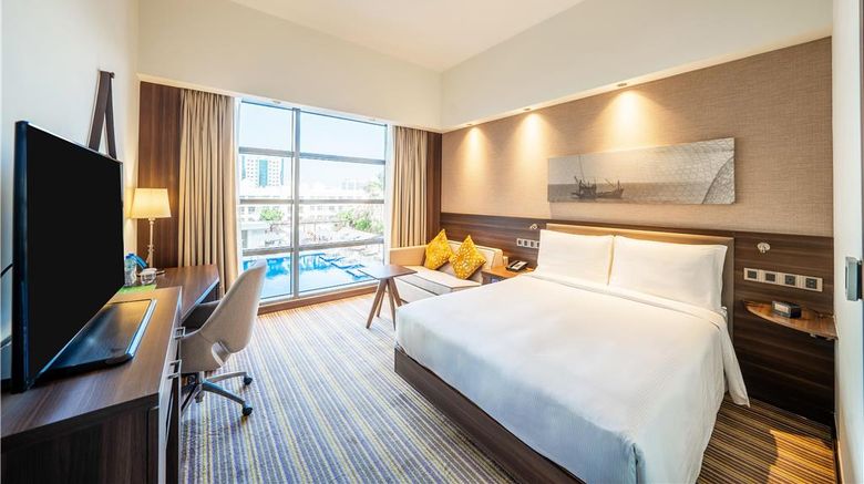 <b>Hampton by Hilton Dubai Airport Room</b>. Images powered by <a href="https://iceportal.shijigroup.com/" title="IcePortal" target="_blank">IcePortal</a>.