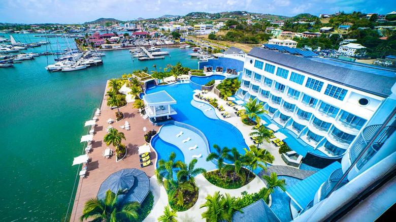 <b>Harbor Club St. Lucia, Curio Collection Pool</b>. Images powered by <a href="https://iceportal.shijigroup.com/" title="IcePortal" target="_blank">IcePortal</a>.