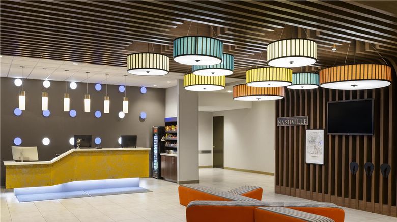 <b>GLo Best Western Nashville Airport West Lobby</b>. Images powered by <a href="https://iceportal.shijigroup.com/" title="IcePortal" target="_blank">IcePortal</a>.