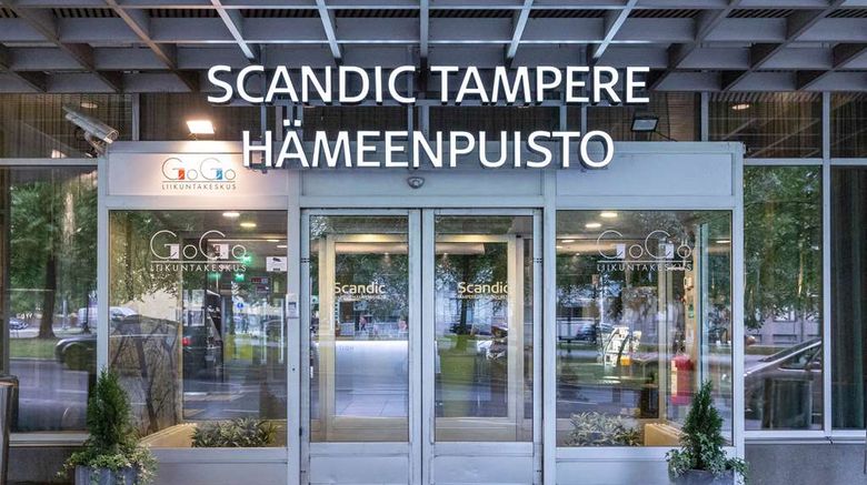 <b>Scandic Hameenpuisto Tampere Exterior</b>. Images powered by <a href="https://iceportal.shijigroup.com/" title="IcePortal" target="_blank">IcePortal</a>.