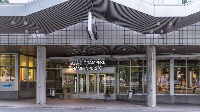 Scandic Hameenpuisto Tampere Exterior. Images powered by <a href="https://iceportal.shijigroup.com" target="_blank" rel="noopener">Ice Portal</a>.