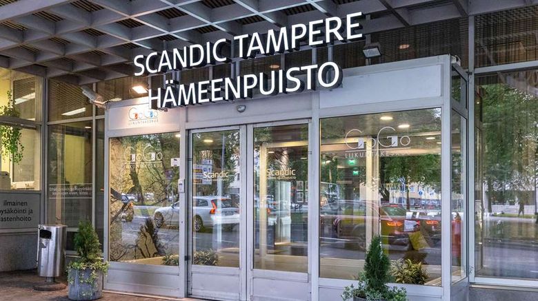 <b>Scandic Hameenpuisto Tampere Exterior</b>. Images powered by <a href="https://iceportal.shijigroup.com/" title="IcePortal" target="_blank">IcePortal</a>.