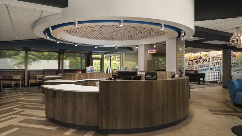 <b>Tru by Hilton Chicopee Springfield Lobby</b>. Images powered by <a href="https://iceportal.shijigroup.com/" title="IcePortal" target="_blank">IcePortal</a>.
