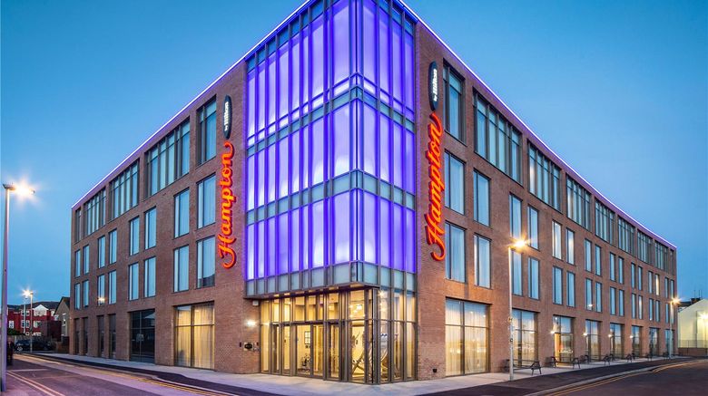 Hampton by Hilton Blackpool Exterior. Images powered by <a href="https://iceportal.shijigroup.com" target="_blank" rel="noopener">Ice Portal</a>.