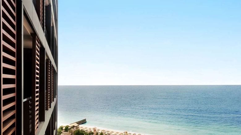 <b>Wyndham Garden Ajman Corniche Exterior</b>. Images powered by <a href="https://iceportal.shijigroup.com/" title="IcePortal" target="_blank">IcePortal</a>.