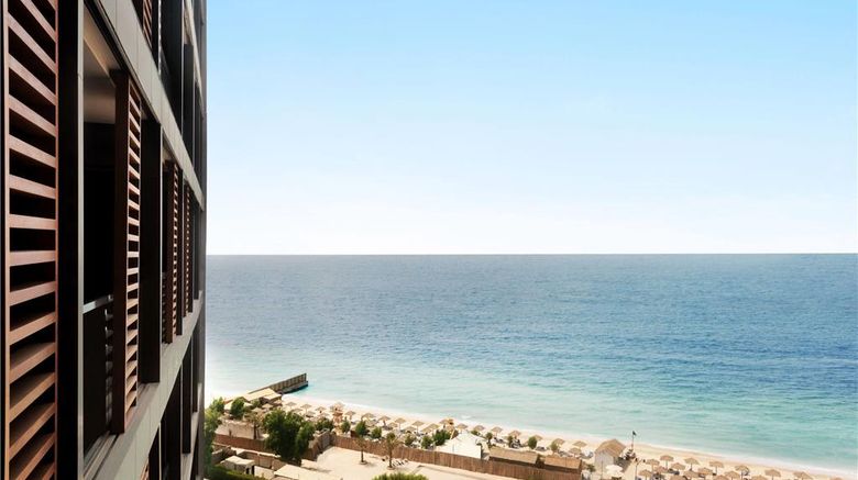 <b>Wyndham Garden Ajman Corniche Exterior</b>. Images powered by <a href="https://iceportal.shijigroup.com/" title="IcePortal" target="_blank">IcePortal</a>.