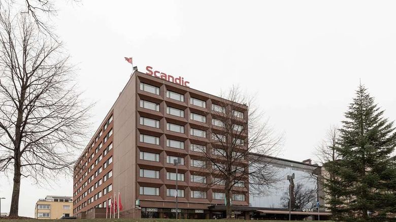 Scandic Tampere Koskipuisto Exterior. Images powered by <a href="https://iceportal.shijigroup.com" target="_blank" rel="noopener">Ice Portal</a>.