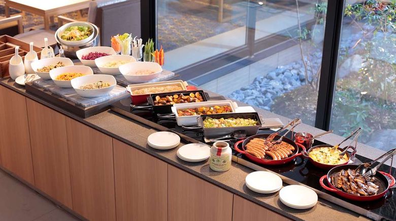 <b>Hotel Intergate Kyoto Shijo Shinmachi Restaurant</b>. Images powered by <a href="https://iceportal.shijigroup.com/" title="IcePortal" target="_blank">IcePortal</a>.