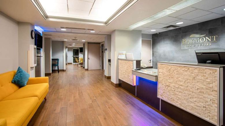 <b>Baymont by Wyndham Sheridan Lobby</b>. Images powered by <a href="https://iceportal.shijigroup.com/" title="IcePortal" target="_blank">IcePortal</a>.
