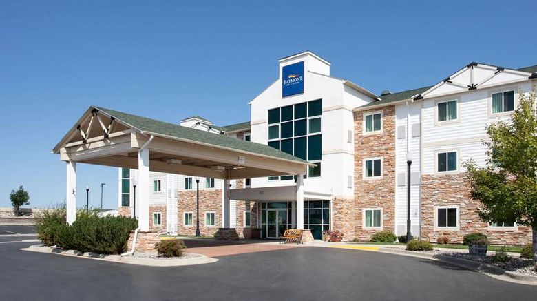 <b>Baymont by Wyndham Sheridan Exterior</b>. Images powered by <a href="https://iceportal.shijigroup.com/" title="IcePortal" target="_blank">IcePortal</a>.