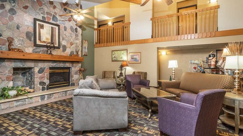 <b>AmericInn by Wyndham Little Falls Lobby</b>. Images powered by <a href="https://iceportal.shijigroup.com/" title="IcePortal" target="_blank">IcePortal</a>.