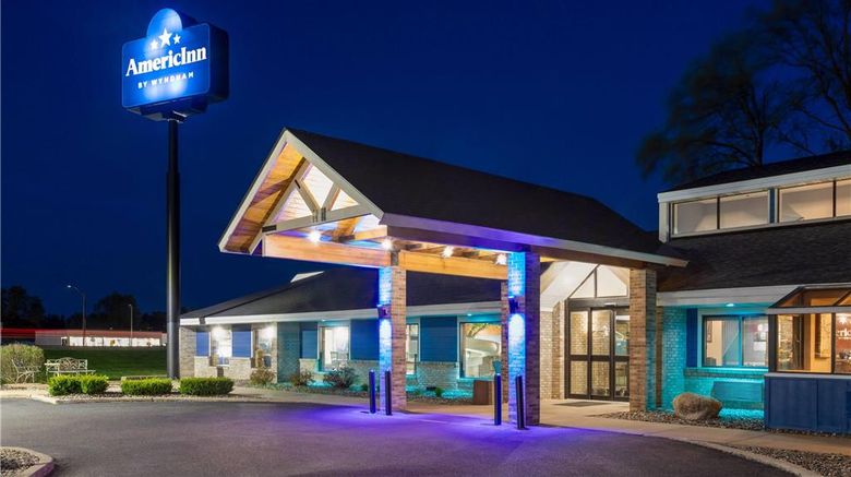 <b>AmericInn by Wyndham Chippewa Falls Exterior</b>. Images powered by <a href="https://iceportal.shijigroup.com/" title="IcePortal" target="_blank">IcePortal</a>.