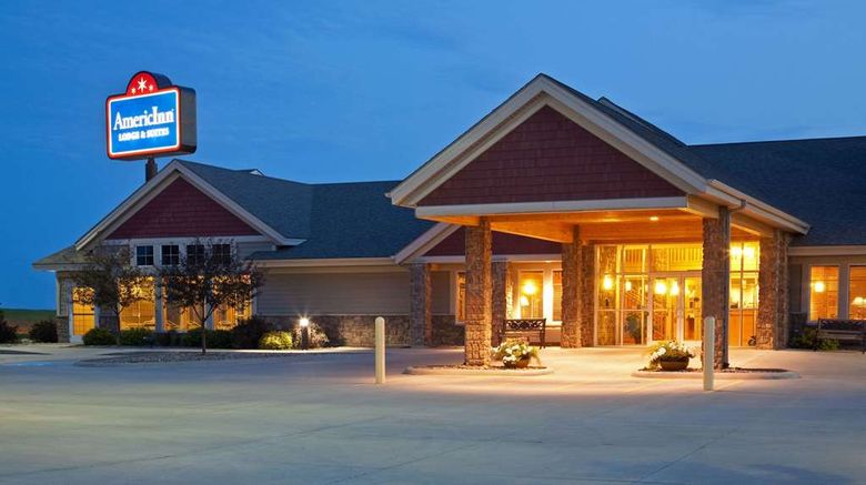 AmericInn by Wyndham Anamosa Exterior. Images powered by <a href="https://iceportal.shijigroup.com" target="_blank" rel="noopener">Ice Portal</a>.
