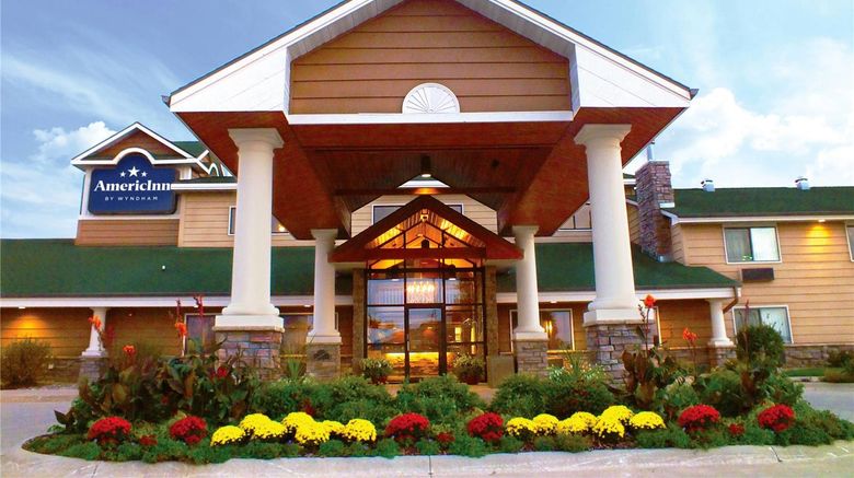 <b>AmericInn by Wyndham Okoboji Exterior</b>. Images powered by <a href="https://iceportal.shijigroup.com/" title="IcePortal" target="_blank">IcePortal</a>.