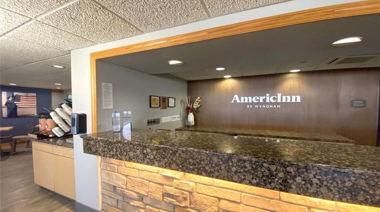 <b>AmericInn by Wyndham Okoboji Lobby</b>. Images powered by <a href="https://iceportal.shijigroup.com/" title="IcePortal" target="_blank">IcePortal</a>.