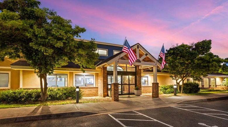 AmericInn by Wyndham North Branch Exterior. Images powered by <a href="https://iceportal.shijigroup.com" target="_blank" rel="noopener">Ice Portal</a>.