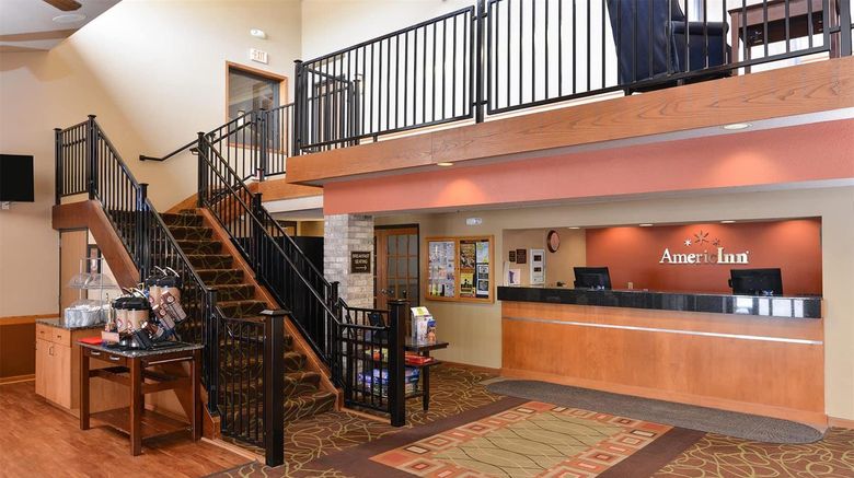 <b>AmericInn by Wyndham Fergus Falls Lobby</b>. Images powered by <a href="https://iceportal.shijigroup.com/" title="IcePortal" target="_blank">IcePortal</a>.