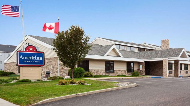 <b>AmericInn by Wyndham Fargo West Exterior</b>. Images powered by <a href="https://iceportal.shijigroup.com/" title="IcePortal" target="_blank">IcePortal</a>.