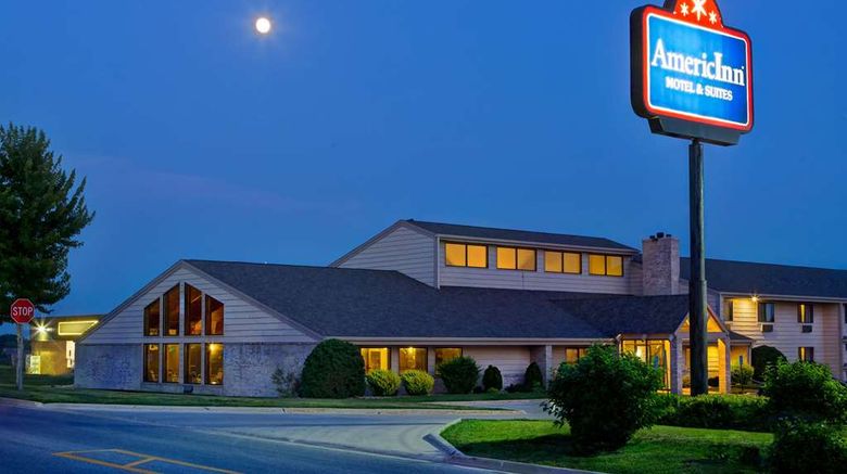 AmericInn by Wyndham Grundy Center Exterior. Images powered by <a href="https://iceportal.shijigroup.com" target="_blank" rel="noopener">Ice Portal</a>.