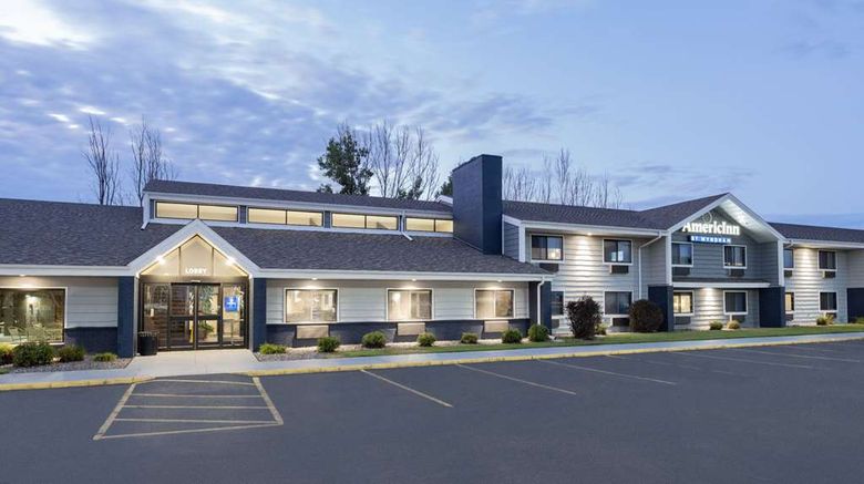<b>AmericInn by Wyndham Plover StevensPoint Exterior</b>. Images powered by <a href="https://iceportal.shijigroup.com/" title="IcePortal" target="_blank">IcePortal</a>.