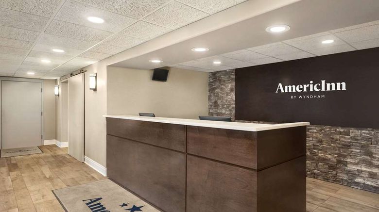 <b>AmericInn by Wyndham Rapid City Lobby</b>. Images powered by <a href="https://iceportal.shijigroup.com/" title="IcePortal" target="_blank">IcePortal</a>.