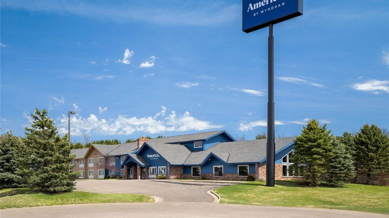 <b>AmericInn by Wyndham Baldwin Exterior</b>. Images powered by <a href="https://iceportal.shijigroup.com/" title="IcePortal" target="_blank">IcePortal</a>.