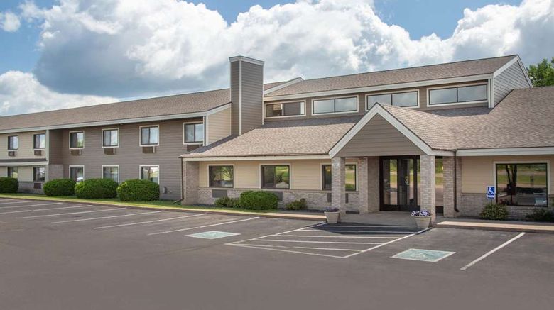AmericInn by Wyndham Hayward Exterior. Images powered by <a href="https://iceportal.shijigroup.com" target="_blank" rel="noopener">Ice Portal</a>.