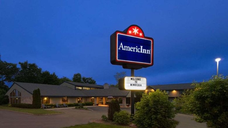 <b>AmericInn by Wyndham Minocqua Exterior</b>. Images powered by <a href="https://iceportal.shijigroup.com/" title="IcePortal" target="_blank">IcePortal</a>.